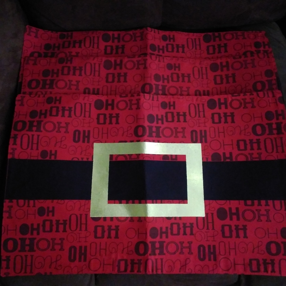 3 Christmas Placemats